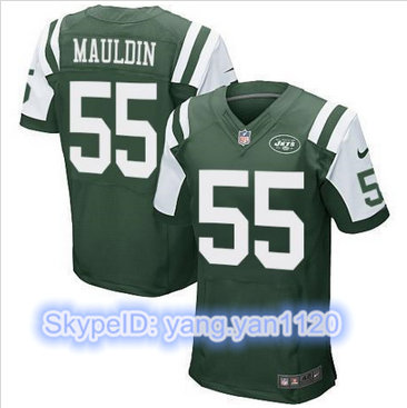 Nike New York Jets #55 Lorenzo Mauldin Men's Elite Green Jersey Nike New York Jets #55 Lorenzo Mauldin Men's Elite Green Jersey