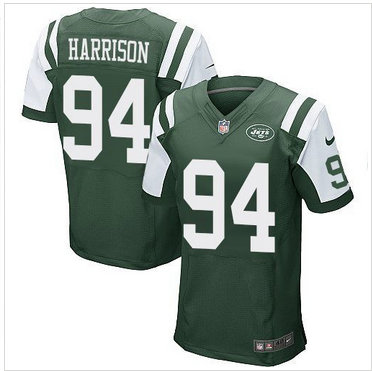 Nike New York Jets #94 Damon Harrison Green Team Color Men's Stitched NFL Elite Jersey Nike New York Jets #94 Damon Harrison Green Team Color Men's Stitched NFL Elite Jersey