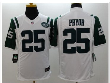 NEW New York Jets #25 Calvin Pryor White NFL Limited Jersey NEW New York Jets #25 Calvin Pryor White NFL Limited Jersey