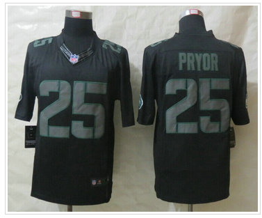 New York Jets #25 Calvin Pryor Impact Black Limited Jerseys