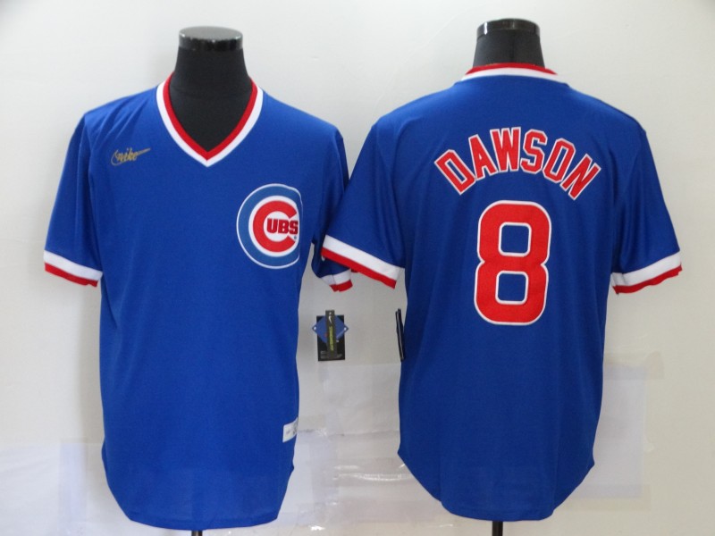 Cubs 8 Andre Dawson Royal Nike Throwback Jersey Cubs 8 Andre Dawson Royal Nike Throwback Jersey