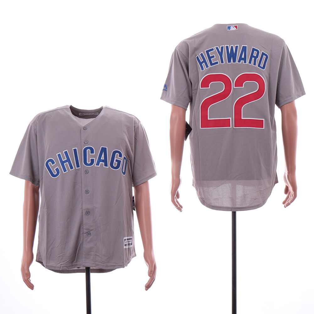 Cubs 22 Jason Heyward Gray Cool Base Jersey Cubs 22 Jason Heyward Gray Cool Base Jersey