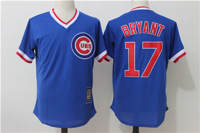 Cubs 17 Kris Bryant Blue Cooperstown Collection Jersey Cubs 17 Kris Bryant Blue Cooperstown Collection Jersey