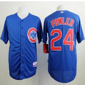 Chicago Cubs #24 Dexter Fowler Blue Alternate Cool Base Stitched Baseball Jersey Chicago Cubs #24 Dexter Fowler Blue Alternate Cool Base Stitched Baseball Jersey
