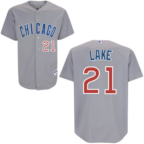 Chicago Cubs 21# Lake Grey Authentic Personalized Road Jersey Chicago Cubs 21# Lake Grey Authentic Personalized Road Jersey