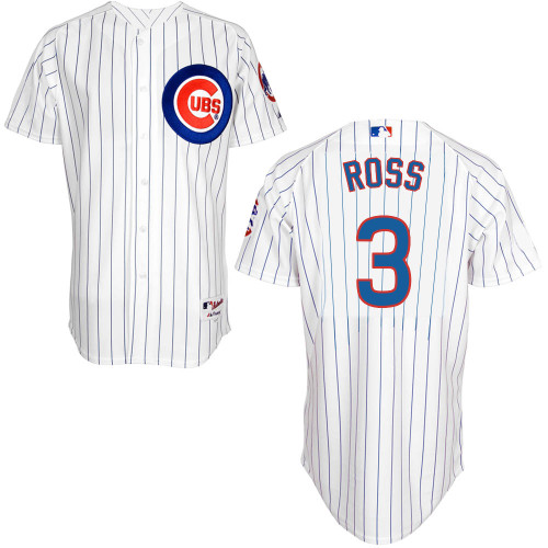 Chicago Cubs 3# Ross White Authentic Personalized Home Jersey Chicago Cubs 3# Ross White Authentic Personalized Home Jersey