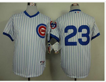 Chicago Cubs #23 Ryne Sandberg White 1988 Turn Back The Clock Baseball Jersey Chicago Cubs #23 Ryne Sandberg White 1988 Turn Back The Clock Baseball Jersey