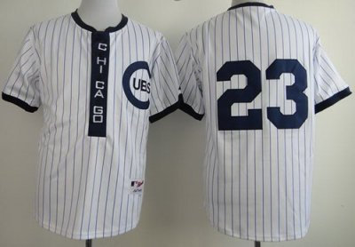 Chicago Cubs 23 Ryne Sandberg White 1909 Turn The Clock MLB Jerseys Chicago Cubs 23 Ryne Sandberg White 1909 Turn The Clock MLB Jerseys