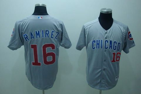 MLB Chicago Cubs 16 Aramis Ramirez jerseys gray MLB Chicago Cubs 16 Aramis Ramirez jerseys gray