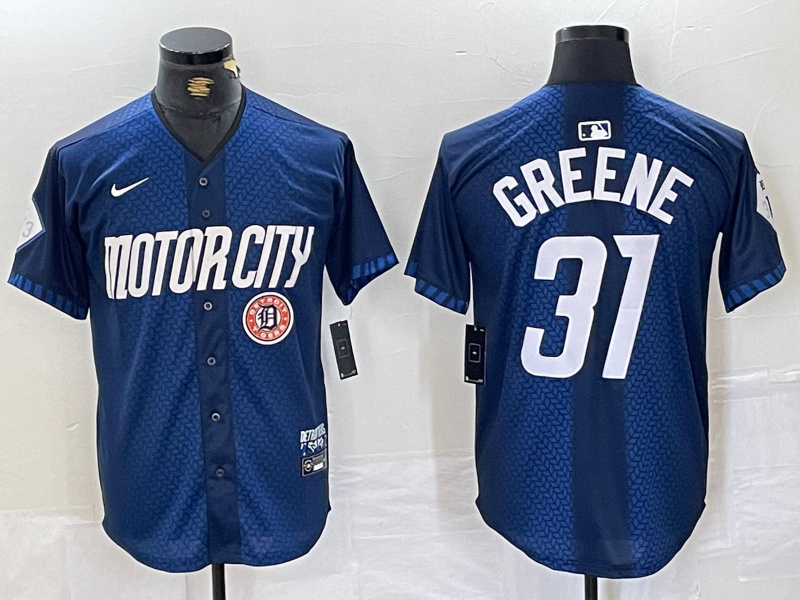Men's Detroit Tigers ACTIVE PLAYER Custom 2024 Navy City Connect Cool Base Limited jerseys Men's Detroit Tigers ACTIVE PLAYER Custom 2024 Navy City Connect Cool Base Limited jerseys