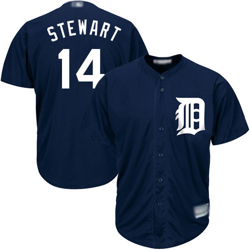 Tigers #14 Christin Stewart Navy Blue New Cool Base Stitched Baseball Jersey Tigers #14 Christin Stewart Navy Blue New Cool Base Stitched Baseball Jersey