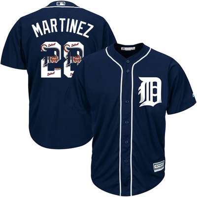 Tigers #28 J. D. Martinez Navy Blue Team Logo Fashion Stitched MLB Jersey Tigers #28 J. D. Martinez Navy Blue Team Logo Fashion Stitched MLB Jersey
