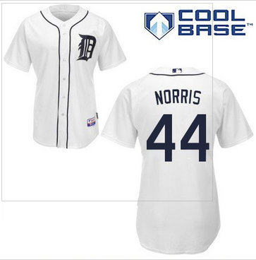 Detroit Tigers #44 Daniel Norris White Cool Base Stitched MLB Jersey Detroit Tigers #44 Daniel Norris White Cool Base Stitched MLB Jersey