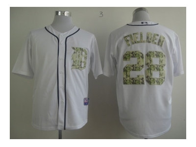 mlb jerseys detroit tigers #28 fielder white(number camo) mlb jerseys detroit tigers #28 fielder white(number camo)