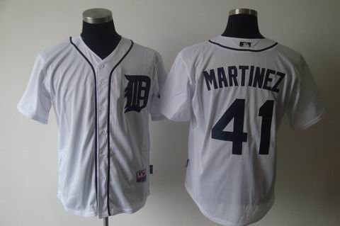 detroit tigers 41 martinez white detroit tigers 41 martinez white