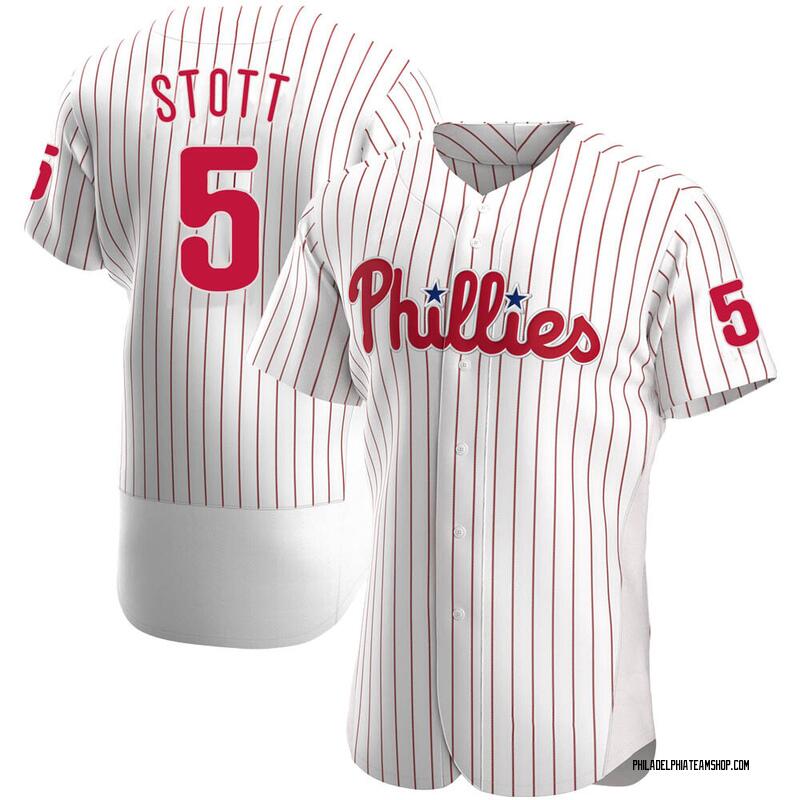 Men's Philadelphia Phillies #5 Bryson Stott White Flexbase Stitched Jersey Men's Philadelphia Phillies #5 Bryson Stott White Flexbase Stitched Jersey