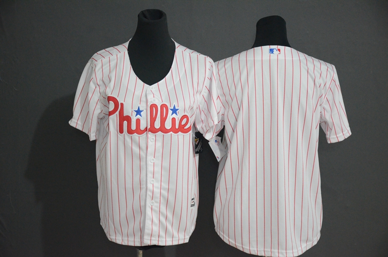 Phillies Blank White Cool Base Jersey Phillies Blank White Cool Base Jersey