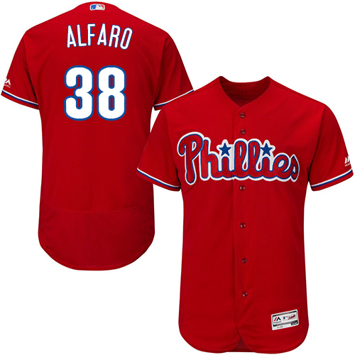 Phillies #38 Jorge Alfaro Red Flexbase Authentic Collection Stitched Baseball Jersey Phillies #38 Jorge Alfaro Red Flexbase Authentic Collection Stitched Baseball Jersey