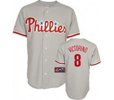 Philadelphia Phillies 8 grey VICTORINO Philadelphia Phillies 8 grey VICTORINO