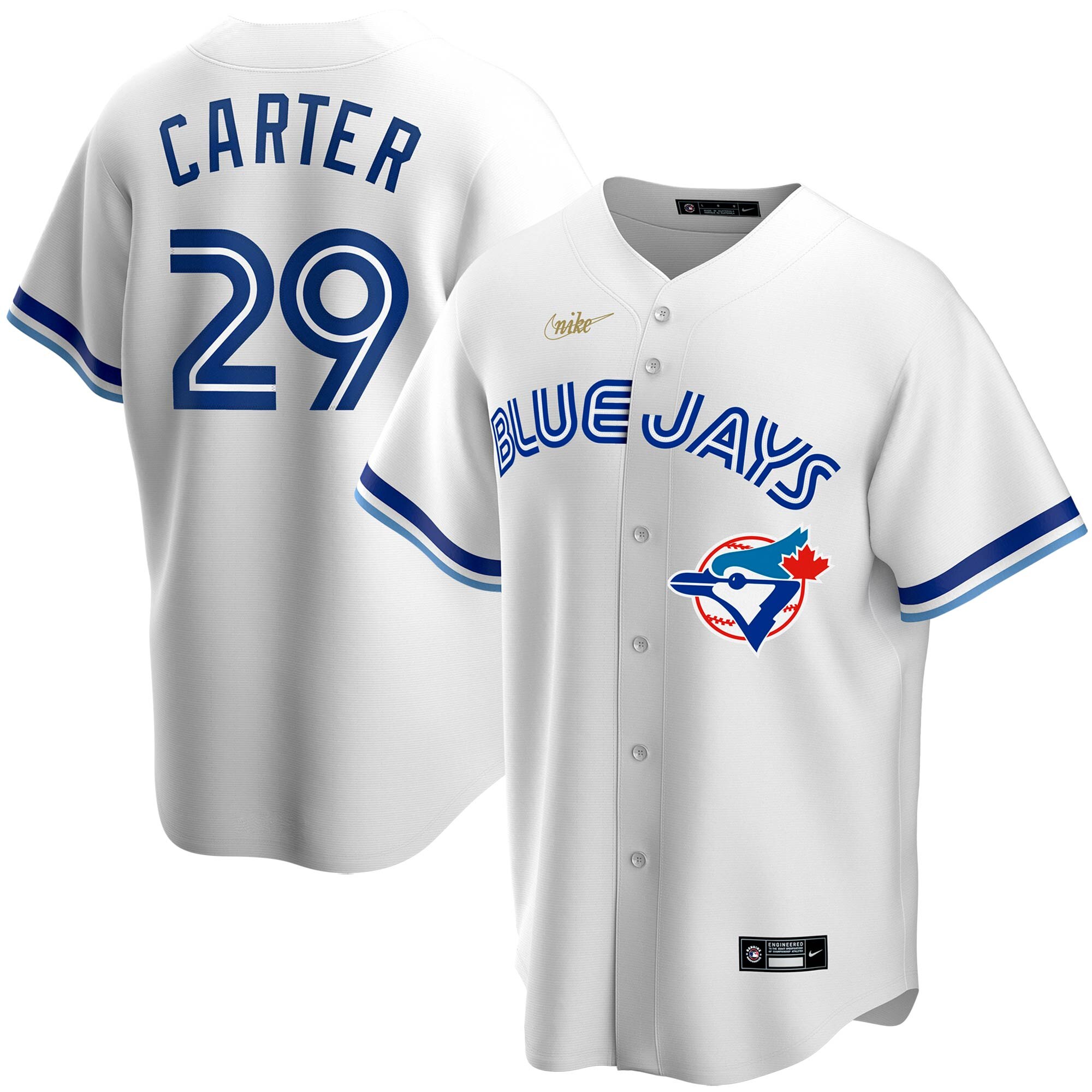 Toronto Blue Jays #29 Joe Carter Nike Home Cooperstown Collection Player MLB Jersey White Toronto Blue Jays #29 Joe Carter Nike Home Cooperstown Collection Player MLB Jersey White