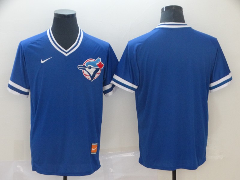 Blue Jays Blank Royal Throwback Jersey Blue Jays Blank Royal Throwback Jersey