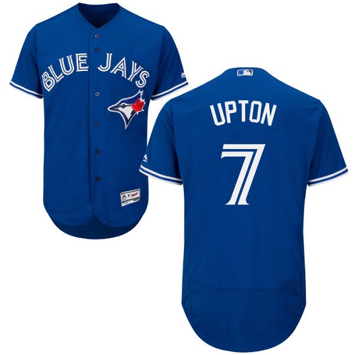 Blue Jays #7 B.J. Upton Blue Flexbase Authentic Collection Stitched MLB Jersey Blue Jays #7 B.J. Upton Blue Flexbase Authentic Collection Stitched MLB Jersey