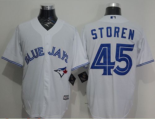 Blue Jays #45 Drew Storen White New Cool Base Stitched MLB Jersey Blue Jays #45 Drew Storen White New Cool Base Stitched MLB Jersey