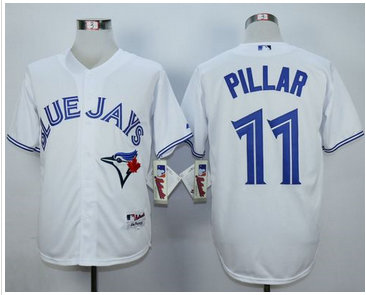 Toronto Blue Jays #11 Kevin Pillar White Cool Base Stitched MLB Jersey Toronto Blue Jays #11 Kevin Pillar White Cool Base Stitched MLB Jersey