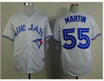 Toronto Blue Jays #55 Russell Martin White Stitched Baseball Jersey Toronto Blue Jays #55 Russell Martin White Stitched Baseball Jersey