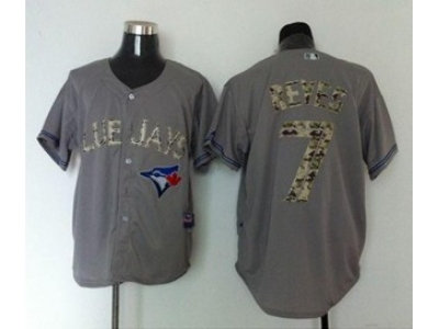 mlb jerseys toronto blue jays #7 jose reyes grey(number camo) mlb jerseys toronto blue jays #7 jose reyes grey(number camo)