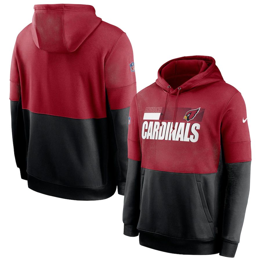 Arizona Cardinals Nike Sideline Impact Lockup Performance Pullover Hoodie Cardinal Black Arizona Cardinals Nike Sideline Impact Lockup Performance Pullover Hoodie Cardinal Black