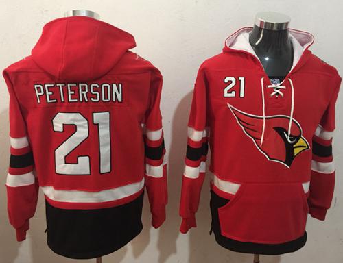 Nike Cardinals #21 Patrick Peterson Red Black Name & Number Pullover NFL Hoodie Nike Cardinals #21 Patrick Peterson Red Black Name & Number Pullover NFL Hoodie