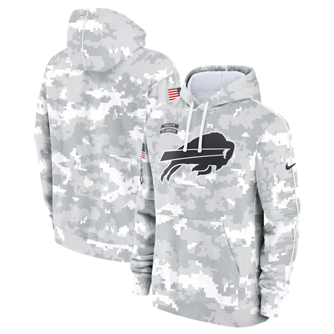 Men's Buffalo Bills 2024 Arctic Camo Salute To Service Club Fleece Pullover Hoodie Men's Buffalo Bills 2024 Arctic Camo Salute To Service Club Fleece Pullover Hoodie