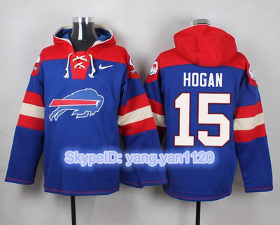 Nike Bills #15 Chris Hogans Royal Blue Player Pullover NFL Hoodie Nike Bills #15 Chris Hogans Royal Blue Player Pullover NFL Hoodie
