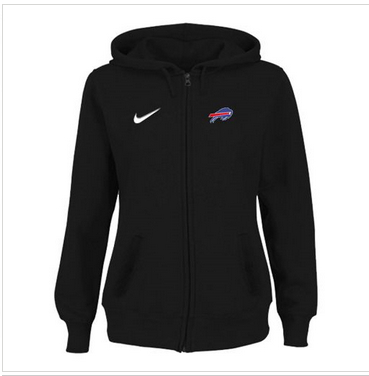 Women Buffalo Bills Stadium Rally Full Zip Hoodie Black Women Buffalo Bills Stadium Rally Full Zip Hoodie Black