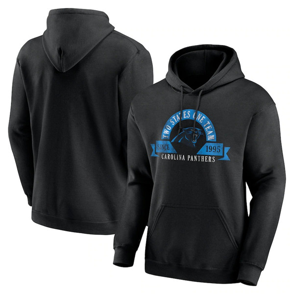 Men's Carolina Panthers Black Pullover Hoodies Men's Carolina Panthers Black Pullover Hoodies
