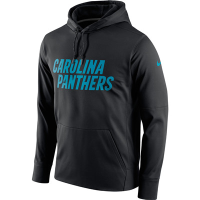 Men's Carolina Panthers Nike Black Circuit Wordmark Essential Performance Pullover Hoodie Men's Carolina Panthers Nike Black Circuit Wordmark Essential Performance Pullover Hoodie