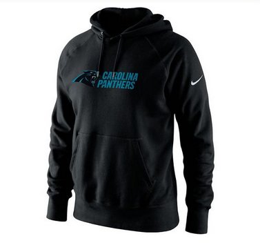 Men's Carolina Panthers Nike Black Lockup Pullover Hoodie