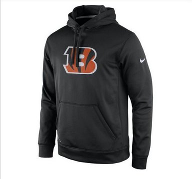 Men's Cincinnati Bengals Nike Black Practice Performance Pullover Hoodie Men's Cincinnati Bengals Nike Black Practice Performance Pullover Hoodie