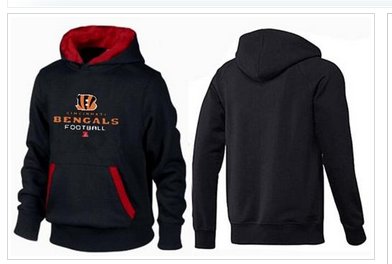 Cincinnati Bengals Critical Victory Pullover Hoodie Black & Red