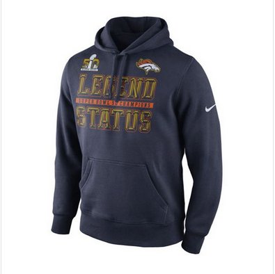 Denver Broncos Nike Super Bowl 50 Champions Parade Hoodie Navy Denver Broncos Nike Super Bowl 50 Champions Parade Hoodie Navy