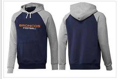 Denver Broncos English Version Pullover Hoodie Dark Blue & Grey Denver Broncos English Version Pullover Hoodie Dark Blue & Grey
