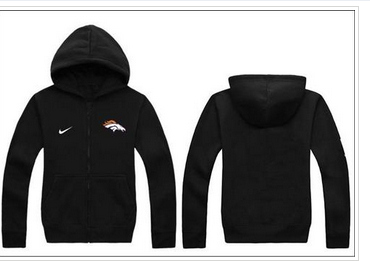 New Denver Broncos Authentic Logo Hoodie Black New Denver Broncos Authentic Logo Hoodie Black