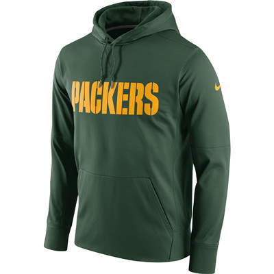 Men's Green Bay Packers Nike Green Circuit Wordmark Essential Performance Pullover Hoodie Men's Green Bay Packers Nike Green Circuit Wordmark Essential Performance Pullover Hoodie