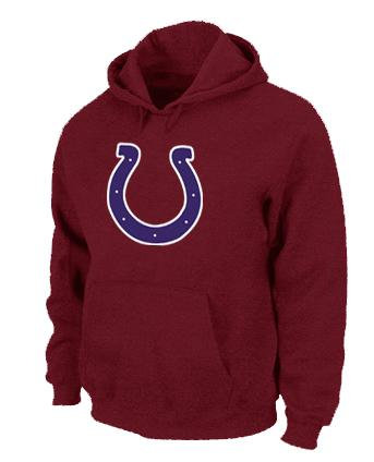 Indianapolis Colts Logo Pullover Hoodie RED Indianapolis Colts Logo Pullover Hoodie RED