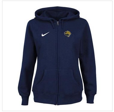 Women's NEW Jacksonville Jaguars Ladies Tailgater Full Zip Hoodie Blue