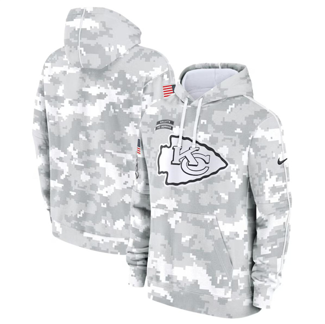 Men's Kansas City Chiefs 2024 Arctic Camo Salute To Service Club Fleece Pullover Hoodie Men's Kansas City Chiefs 2024 Arctic Camo Salute To Service Club Fleece Pullover Hoodie