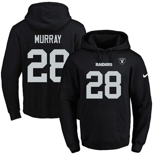 Nike Raiders #28 Latavius Murray Black Name & Number Pullover NFL Hoodie Nike Raiders #28 Latavius Murray Black Name & Number Pullover NFL Hoodie
