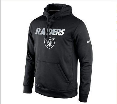 Men's Oakland Raiders Nike Black Kick Off Staff Performance Pullover Hoodie Men's Oakland Raiders Nike Black Kick Off Staff Performance Pullover Hoodie