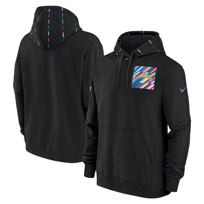 Men's Los Angeles Chargers Black 2023 Crucial Catch Club Pullover Hoodie Men's Los Angeles Chargers Black 2023 Crucial Catch Club Pullover Hoodie